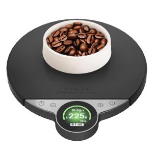 image:imageCocinare Balance Pro Smart Coffee Scale with Timer and Water Flow Rate Espresso Scale for Pour Over and Barista Brewing Brew Assist Mode 005g Precision 35kg Digital Scale App Control PurpleBlack