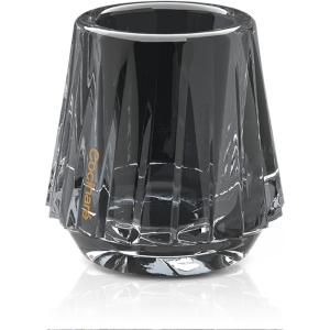 image:imageCocinare KissCup Crystal Espresso Cup  15oz Demitasse Cup for Espresso Pourover coffee amp Tea Haze Gray Crystal CollectionHaze Gray