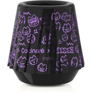 image:imageCocinare x Chanoir KissCup Art Ceramic Espresso Cup  22oz Demitasse Cup for Espresso Pourover coffee and Tea Chanoir Black Art de Paris CollaborationChanior Black